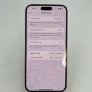 iPhone 15 Plus 128GB ပန်းရောင် 98% ဘက်ထရီ 88% International Apple - HH1590 