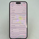 iPhone 15 Plus 128GB ပန်းရောင် 98% ဘက်ထရီ 88% International Apple - HH1590 