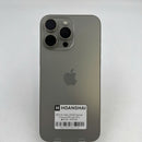 iPhone 15 Pro Max 256GB အပြာရောင် 98% ဘက္ထရီ 87% International SB မှ SB (No SB sim - 0.5x အစက်အပြောက်များ၊ မျက်နှာပြင် ခြစ်ရာ၊ နောက်ကျောခြစ်ရာ၊ အစွန်းအမှောင်များ) - HH0610 