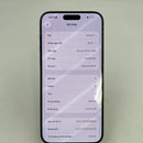 iPhone 15 Pro Max 256GB အပြာရောင် 98% ဘက္ထရီ 87% International SB မှ SB (No SB sim - 0.5x အစက်အပြောက်များ၊ မျက်နှာပြင် ခြစ်ရာ၊ နောက်ကျောခြစ်ရာ၊ အစွန်းအမှောင်များ) - HH0610 