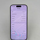 iPhone 15 Pro 256GB အနက်ရောင် 98% ဘက္ထရီ 87% နိုင်ငံတကာ AU မှ (AU sim - ခြစ်ရာဆေးအစွန်းများ၊ ကျောညိုရောင်၊ 0.5x/3x အစက်များ) - HH7140 