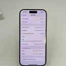 iPhone 15 Pro 128GB အဖြူရောင် 98% ဘက္ထရီ 87% Apple International (LKCH ကင်မရာ၊ ခြစ်ရာများ၊ ကျောညိုရောင်) - HH8953 