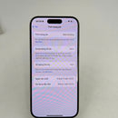 iPhone 15 Pro 128GB အဖြူရောင် 98% ဘက္ထရီ 87% Apple International (LKCH ကင်မရာ၊ ခြစ်ရာများ၊ ကျောညိုရောင်) - HH8953 