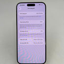 iPhone 15 Pro Max 1TB Black Titanium 98% ဘက်ထရီ 100% နိုင်ငံတကာ Apple ဗားရှင်း (မျက်နှာပြင်ခြစ်ရာများစွာ၊ 0.5x အပြစ်အနာအဆာများ၊ ဘက်ထရီအစားထိုးထားသည်) - HH9393