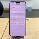 iPhone 16 Pro Max 256GB Black Titanium 98% pin 92% Quốc Tế Apple (Có xước - Esim,LL/A) - HH0178