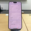 iPhone 15 Pro Max 256GB အပြာရောင် 98% ဘက္ထရီ 87% International SB မှ SB (No SB sim - 0.5x အစက်အပြောက်များ၊ မျက်နှာပြင် ခြစ်ရာ၊ နောက်ကျောခြစ်ရာ၊ အစွန်းအမှောင်များ) - HH0610 