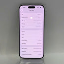 iPhone 16 Pro Max 512GB သဘာဝ 98% ဘက်ထရီ 92% နိုင်ငံတကာ Apple - HH1497 
