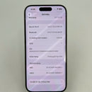 iPhone 15 Pro 128GB အဖြူရောင် 98% ဘက္ထရီ 87% Apple International (LKCH ကင်မရာ၊ ခြစ်ရာများ၊ ကျောညိုရောင်) - HH8953 