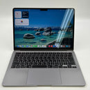 Macbook Air 2022 13.6လက်မ မီးခိုးရောင် M2/ RAM 8GB/ SSD 256GB ဘက်ထရီ 94% BPTA 115 ကြိမ် အားသွင်း 