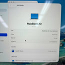 Macbook Air 2022 13.6လက်မ မီးခိုးရောင် M2/ RAM 8GB/ SSD 256GB ဘက်ထရီ 94% BPTA 115 ကြိမ် အားသွင်း 