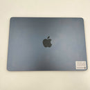 Macbook Air 2022 13.6လက်မ မီးခိုးရောင် M2/ RAM 8GB/ SSD 256GB ဘက်ထရီ 94% BPTA 115 ကြိမ် အားသွင်း 