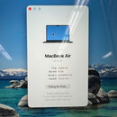 Macbook Air 2022 13.6လက်မ မီးခိုးရောင် M2/ RAM 8GB/ SSD 256GB ဘက်ထရီ 94% BPTA 115 ကြိမ် အားသွင်း 