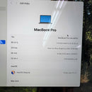 Macbook Pro 2019 13.3လက်မ မီးခိုးရောင် Intel Core i7/RAM 16GB/SSD 256GB 97% ဘက်ထရီ 100% BPTA (အစားထိုး ဘက်ထရီ၊ ခြစ်ရာများ၊ နက်ရှဲလ်) 
