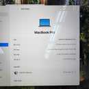 Macbook Pro 2019 13.3လက်မ မီးခိုးရောင် Intel Core i7/RAM 16GB/SSD 256GB 97% ဘက်ထရီ 100% BPTA (အစားထိုး ဘက်ထရီ၊ ခြစ်ရာများ၊ နက်ရှဲလ်) 
