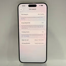 iPhone 15 Pro Max 512GB White Titanium 98% pin 91% Quốc Tế Apple (Có xước) - HH0216