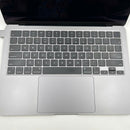 Macbook Air 2022 13.6လက်မ မီးခိုးရောင် M2/ RAM 8GB/ SSD 256GB ဘက်ထရီ 94% BPTA 115 ကြိမ် အားသွင်း 
